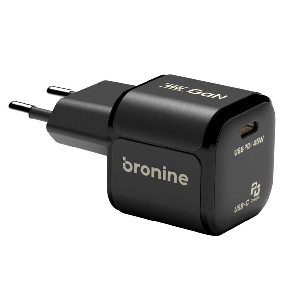 bronine 45W GaN 1 Port EU-Plug USB Charger